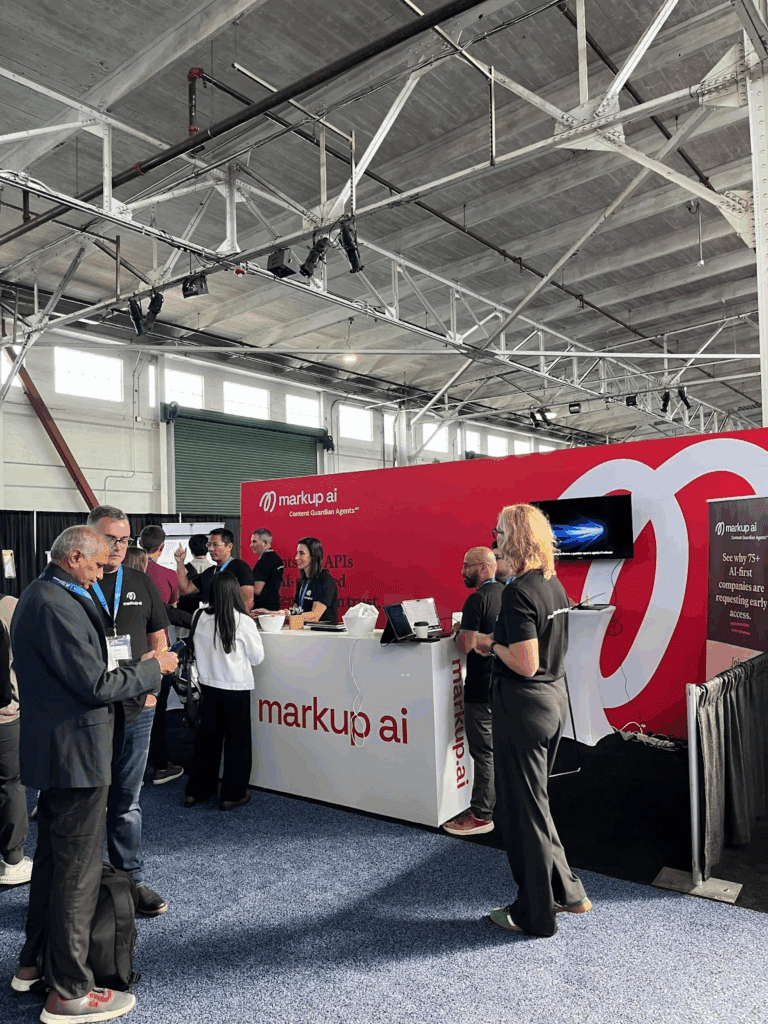 Markup AI at the AI Conference.